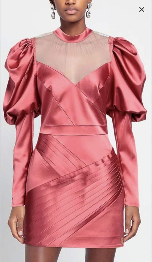 Abito corto plissettato - Matilde Couture - immagine 5
