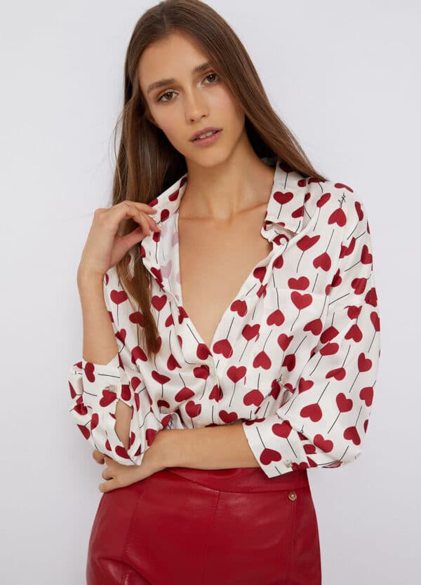 Camicia con stampa a cuori - Liu Jo