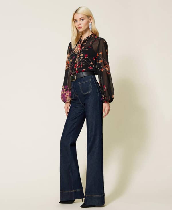 Camicia con stampa a fiori - Twinset