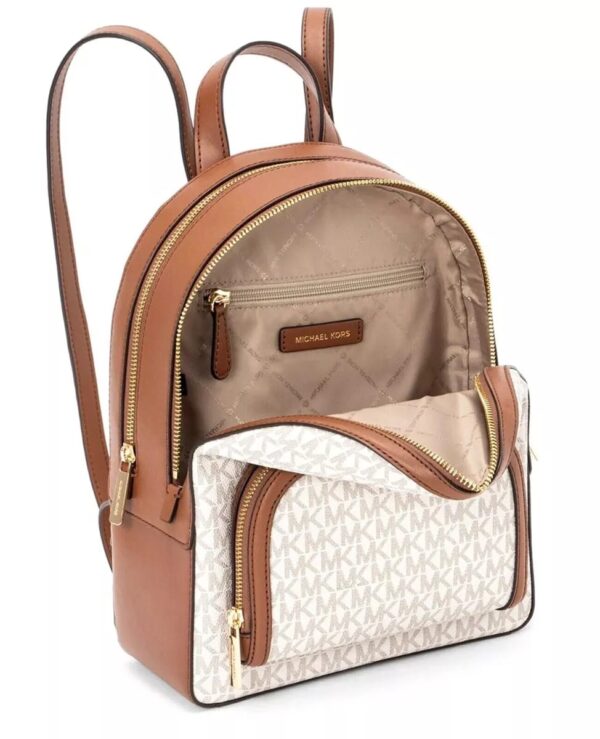 ZAINO JAYCEE BROWN E VANILLA -MICHAEL KORS - immagine 14